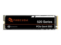 Seagate FireCuda 520 ZP2000GV30012 - SSD - 2 TB - intern - M.2 2280 - PCIe 4.0 x4 (NVMe) ZP2000GV3A012