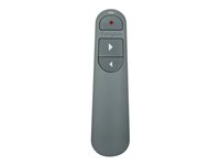 Targus Control Plus Dual Mode Antimicrobial Presenter with Laser - Presentasjonsfjernstyring - RF - grå AMP06704AMGL