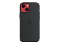 Apple - Baksidedeksel for mobiltelefon - med MagSafe - silikon - midnatt - for iPhone 13 mini MM223ZM/A
