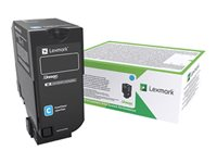 Lexmark - Cyan - original - tonerpatron LCCP, LRP, Lexmark Corporate - for Lexmark CS720de, CS720dte, CS725de, CS725dte, CX725de, CX725dhe, CX725dthe 74C2SCE