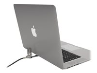 Compulocks Blade Tablet / Laptop / Surface/ MacBook Universal Lock Combination Cable Lock - System, sikkerhetssett - sølv BLD01CL