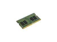 Kingston - DDR4 - modul - 4 GB - SO DIMM 260-pin - 3200 MT/s / PC4-25600 - CL22 - 1.2 V - ikke-bufret - ikke-ECC KCP432SS6/4