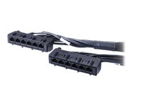 APC Data Distribution Cable - Nettverkskabel - TAA-samsvar - RJ-45 (hunn) til RJ-45 (hunn) - 8.8 m - UTP - CAT 6 - svart DDCC6-029