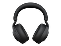 Jabra Evolve2 85 MS Stereo - Hodesett - full størrelse - Bluetooth - trådløs, kablet - aktiv støydemping - 3,5 mm jakk - lydisolerende - svart - Certified for Microsoft Teams 28599-999-889