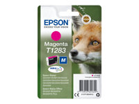 Epson T1283 - 3.5 ml - M-størrelse - magenta - original - blister - blekkpatron - for Stylus S22, SX130, SX230, SX235, SX430, SX435, SX438, SX440, SX445; Stylus Office BX305 C13T12834012