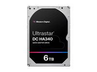 WD Ultrastar DC HA340 WUS721206BLE6L4 - Harddisk - Data Center - 6 TB - intern - 3.5" - SATA 6Gb/s - 7200 rpm - buffer: 256 MB 0B47077