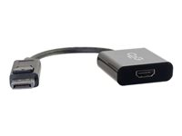 C2G DisplayPort to HDMI Active Adapter 4K UHD - Video Converter - Black - Video adapter - DisplayPort hann til HDMI hunn - trippel beskyttelse - svart - 4K-støtte 84306