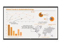 LG CreateBoard 75TR3PN - 75" Diagonalklasse TR3PN Series LED-bakgrunnsbelyst LCD-skjerm - utdanning / næringsliv - med touchscreen (multi touch) / 8 microphones - Android - 4K UHD (2160p) 3840 x 2160 - Direct LED - svart 75TR3PN-B