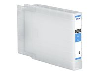 Epson T04A2 - XXL-størrelse - cyan - original - blekkpatron - for WorkForce Pro WF-C8190, WF-C8690 C13T04A240