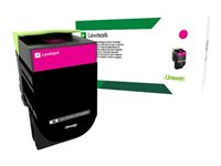 Lexmark 702XM - Ekstra høy ytelse - magenta - original - tonerpatron LCCP, LRP - for Lexmark CS510de, CS510dte 70C2XM0