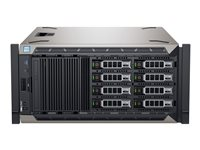 Dell PowerEdge T440 - Server - tower - 5U - toveis - 1 x Xeon Silver 4210R / 2.4 GHz - RAM 16 GB - SAS - hot-swap 3.5" brønn(er) - SSD 480 GB - DVD-Writer - G200eW3 - GigE - uten OS - monitor: ingen - svart - BTP - med 3 Years Basic Onsite TN80Y