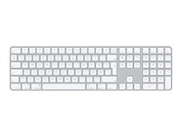Apple Magic Keyboard with Touch ID and Numeric Keypad - Tastatur - Bluetooth, USB-C - QWERTY - Dansk MK2C3DK/A