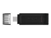 Kingston DataTraveler 70 - USB-flashstasjon - 64 GB - USB-C 3.2 Gen 1 DT70/64GB