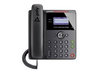 Poly Edge B20 - VoIP-telefon med anrops-ID/samtale venter - 5-veis anropskapasitet - SIP, SDP - 8 linjer - svart 82M83AA