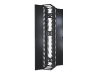 APC Cable Management - Rack-kabelføringssett - svart - for P/N: NBWL0355A, SMC15002U-BR, SMT3000I2U-BR, SMX2000LVNCUS, SMX3000HV-BR, SMX3000LV2U-BR AR8675