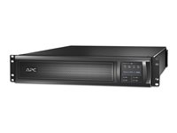 APC Smart-UPS X 3000 Rack/Tower LCD - UPS - AC 208/220/230/240 V - 2.7 kW - 3000 VA - RS-232, USB - utgangskontakter: 11 - 2U - svart - for P/N: AR4018SPX432, AR4024SP, AR4024SPX429, AR4024SPX431, AR4024SPX432, NBWL0356A SMX3000RMHV2U