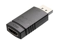 C2G DisplayPort to HDMI Adapter Converter - 4K 30Hz - Video adapter - DisplayPort hann loddet til HDMI hunn loddet - svart - formstøpt, 4K-støtte 84285
