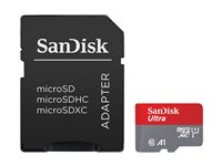SanDisk Ultra - Flashminnekort (microSDXC til SD-adapter inkludert) - 1 TB - A1 / UHS Class 1 / Class10 - microSDXC UHS-I SDSQUAC-1T00-GN6MA