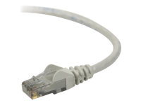 Belkin High Performance - Koblingskabel - RJ-45 (hann) til RJ-45 (hann) - 10 m - UTP - CAT 6 - formstøpt, uten hindringer - grå - for Omniview SMB 1x16, SMB 1x8; OmniView SMB CAT5 KVM Switch A3L980B10M-S