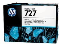 HP 727 - Grå, gul, cyan, magenta, matt svart, fotosort - skriverhode - for DesignJet T1500, T1530, T2500, T2530, T920, T930 B3P06A