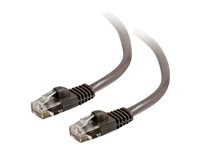 C2G Cat5e Booted Unshielded (UTP) Network Patch Cable - Koblingskabel - RJ-45 (hann) til RJ-45 (hann) - 2 m - UTP - CAT 5e - formstøpt, uten hindringer, flertrådet - brun 83675