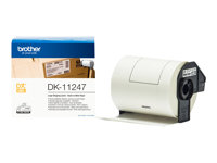 Brother DK-11247 - Svart på hvitt - 103 x 164 mm 180 etikett(er) (1 rull(er) x 180) merkelapper - for Brother QL-1050, QL-1060N, QL-1100 DK11247