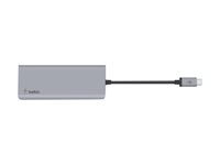 Belkin CONNECT USB-C 7-in-1 Multiport Adapter - Dokkingstasjon - USB-C - HDMI AVC009BTSGY