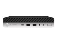 HP EliteDesk 800 G4 - minibordmaskin - Core i5 8500 3 GHz - vPro - 8 GB - SSD 256 GB 4QC83EA
