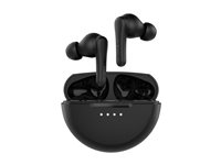 Belkin SoundForm Rhythm - True wireless-hodetelefoner med mikrofon - i øret - Bluetooth - svart AUC012BTBK