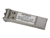 NETGEAR ProSafe AGM732F - SFP (mini-GBIC) transceivermodul - 1GbE - 1000Base-LX - LC-enkeltmodus - opp til 10 km - for NETGEAR GSM7224, M4300-28G-PoE+ AGM732F