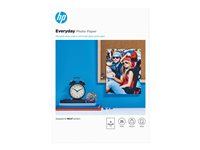 HP Everyday Photo Paper - Blank - 8 mille - A4 (210 x 297 mm) - 200 g/m² - 25 ark fotopapir - for Deskjet 21XX, 2622, 36XX; Officejet 52XX, 6000, 68XX, 80XX; Photosmart B110, Wireless B110 Q5451A