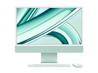 Apple iMac with 4.5K Retina display - alt-i-ett - M3 - 8 GB - SSD 256 GB - LED 24" - Norsk MQRN3H/A