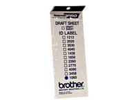 Brother ID1060 - 10 x 60 mm 12 etikett(er) stempel-ID-etiketter - for StampCreator PRO SC-2000, PRO SC-2000USB ID1060