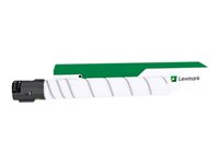 Lexmark - Høy ytelse - svart - original - tonerpatron - for Lexmark CS923DE 76C0HK0