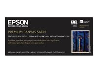 Epson PremierArt Water Resistant Canvas - Blank - Rull (111,8 cm x 12,2 m) - 350 g/m² - 1 rull(er) lerretspapir - for Stylus Pro 11880, Pro 98XX; SureColor SC-P10000, P20000, P8000, P9000, P9500, T7200 C13S041848