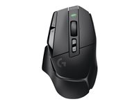 Logitech G G502 X LIGHTSPEED - Mus - optisk - 8 knapper - trådløs - 2.4 GHz - USB Logitech LIGHTSPEED-mottaker - svart 910-006181