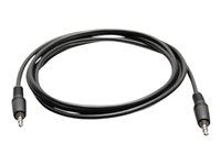 C2G 3ft TSSR 4 Position Cable - OMTP Wiring Standard - M/M - Hodetelefonkabel - 4-polsminijakk hann til 4-polsminijakk hann - 0.9 m - svart C2G41466