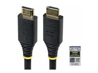 StarTech.com - Ultra High Speed - HDMI-kabel - HDMI hann til HDMI hann - skjermet - svart - passiv, 4K 120 Hz støtte, 8 K 60 Hz (7680 x 4320) støtte HDMI21-CBL-8K60-4M