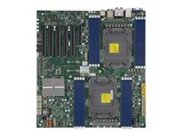 SUPERMICRO X12DAi-N6 - Hovedkort - utvidet ATX (E-ATX) - LGA4189-sokkel - C621A Chipset - USB-C Gen2, USB 3.2 Gen 1, USB 3.2 Gen 2 - 2 x Gigabit LAN - innbygd grafikk - HD-lyd (8-kanalers) - for SC745 BAC-R1K23B-SQ MBD-X12DAI-N6-B