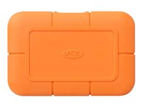 LaCie Rugged SSD STHR4000800 - SSD - kryptert - 4 TB - ekstern (bærbar) - USB 3.2 Gen 2 / Thunderbolt 3 (USB-C kontakt) - Self-Encrypting Drive (SED) - med Seagate Rescue Data Recovery STHR4000800