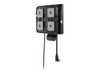 Compulocks PowerMove VESA - Stativ - for nettbrett - universal - svart - monteringsgrensesnitt: VESA - veggmonterbar, frittstående PM01