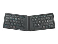 Targus - Tastatur - bakteriedrepende middel - trådløs - Bluetooth 5.1 - QWERTY - Nordisk - svart - B2B AKF003NO