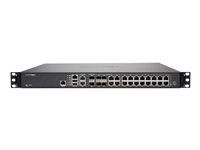 SonicWall NSa 5650 - Sikkerhetsapparat - High Availability - 10GbE, 2.5GbE - 1U - rackmonterbar 01-SSC-3217