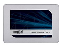 Crucial MX500 - SSD - kryptert - 1 TB - intern - 2.5" - SATA 6Gb/s - 256-bit AES - TCG Opal Encryption 2.0 CT1000MX500SSD1