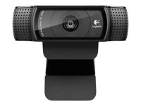 Logitech HD Pro Webcam C920 - Nettkamera - farge - 1920 x 1080 - lyd - USB 2.0 - H.264 960-001055