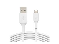 Belkin BOOST CHARGE - Lightning-kabel - Lightning hann til USB hann - 3 m - hvit CAA001BT3MWH