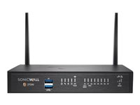 SonicWall TZ Series (Gen 7) TZ370W - Sikkerhetsapparat - med 3-års Advanced Protection Service Suite - 1GbE - Wi-Fi 5 - 2.4 GHz, 5 GHz - SonicWall Promotional Tradeup - skrivebord 03-SSC-0746