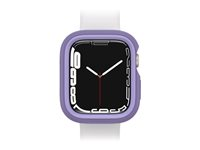 OtterBox EXO EDGE - Støtfanger for smartarmåndsur - polykarbonat, TPE - tilbakestillingspurpur - for Apple Watch (45 mm) 77-87553