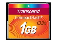 Transcend - Flashminnekort - 1 GB - 133x - CompactFlash TS1GCF133