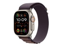 Apple - Sløyfe for smart armbåndsur - 49 mm - Stor størrelse - indigo MT5R3ZM/A